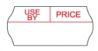 9,000 Printed 2612 Use By Price Labels