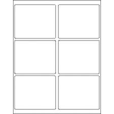 a4 sheet labels ll06nse 6 per sheet