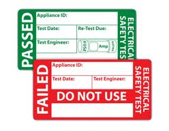 Pat Testing Labels