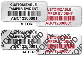 Tamper Proof Labels