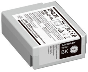 SJIC42P-BK Gloss Black Ink Cartridge for COLORWORKS C4000E BK
