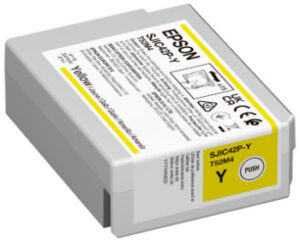 SJIC42P-Y Yellow Ink Cartridge for COLORWORKS C4000E