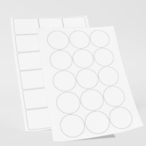 A4 Sheet Plain Labels