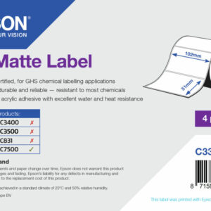 Epson label roll