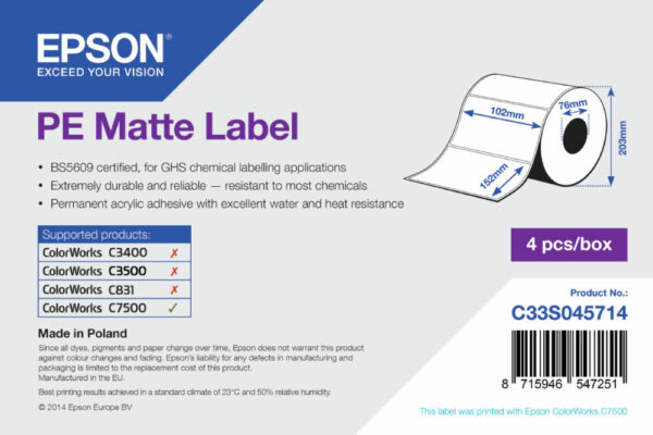 Epson Label Roll