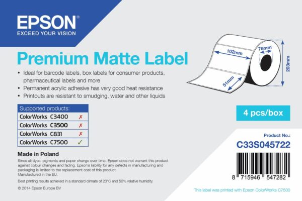 Epson Label Rolls