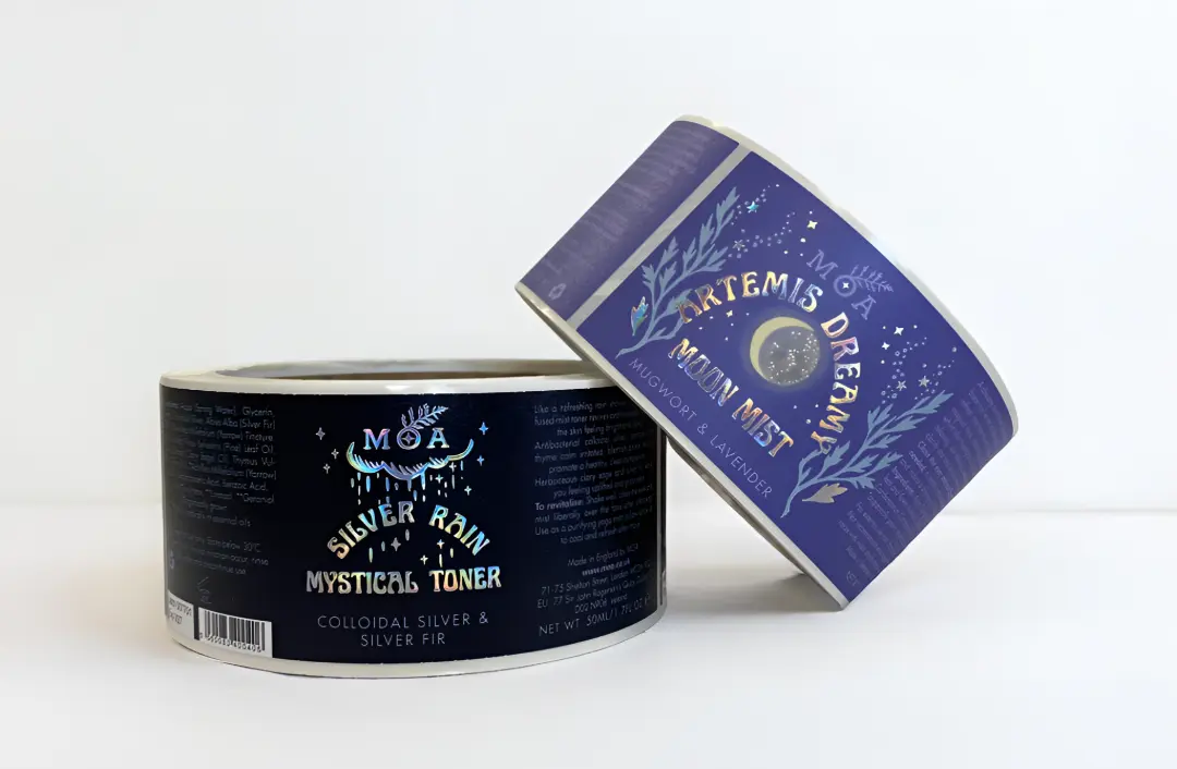 Why Beauty Brands Are Turning to Holographic Labels