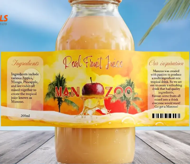 Artwork for label printing